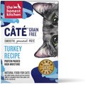 The Honest Kitchen Grain-Free Turkey Pate Wet Cat Food, 5.5-oz, case of 12