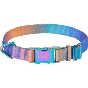 Frisco Purple Ombre Style Dog Collar, Medium - Neck: 14 - 20-in, Width: 3/4-in