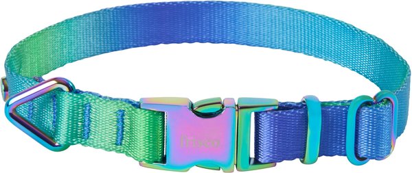 Frisco Green Ombre Style Dog Collar, Small - Neck: 10 - 14-in, Width: 5/8-in slide 1 of 5