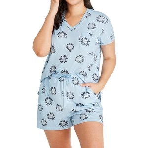 CON.STRUCT Bullie Women's Pajama Set, Blue, X-Small