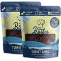Beg & Barker Double Turkey Breast Strips Dog Jerky Treats, 4-oz bag, case of 2