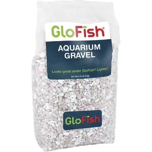 GloFish Fluorescent Aquarium Gravel, 5-lb bag, Pearlescent