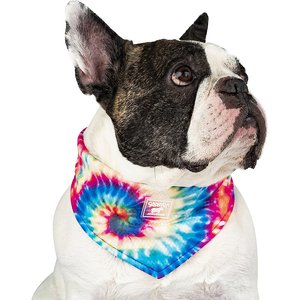 Canada Pooch Tie Dye Cooling Dog Bandana, Small