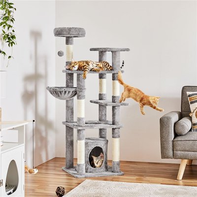 Yaheetech Multi-Level Play Center 52-in Cat Tree, slide 1 of 1