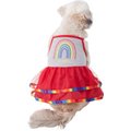 Wagatude Rainbow Positivity Dog Dress, XX-Small