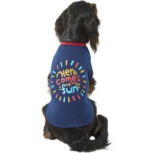 Wagatude Here Comes The Fun Dog T-Shirt, Small