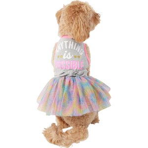 Wagatude Anything Is Possible Dog Dress, X-Small