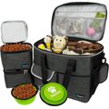 PetAmi Dog & Cat Travel Bag, Charcoal, Large