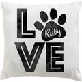 Custom Personalization Solutions Love my Pooch Personalized Throw Pillow
