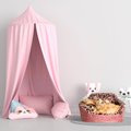 Precious Tails Leopard Princess Bolster Cat & Dog Bed, Pink