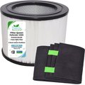 Breathe Naturally HEPA & Carbon Replacement Filters for Filter Queen Defender 4000 Series Air Purifiers, 4 count 