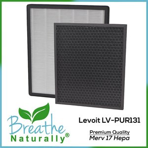 Breathe Naturally Replacement Carbon Filter "C" For Germ Guardian Air Purifiers 