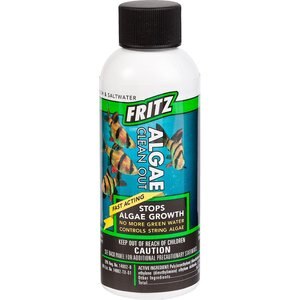 Fritz Algae Clean Out Aquarium Water Treatment, 4-oz bottle