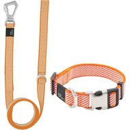 Pet Life Escapade Outdoor Series 2-in-1 Convertible Dog Leash & Collar, Orange, Medium