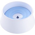 Pet Life Pud-Guard Anti-Spill Floating Water & Food Dog & Cat Bowl, Blue