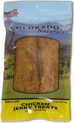 Colorado Naturals Chicken Jerky Treats, 4-oz bag, slide 1 of 1