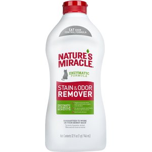 Nature's Miracle Just For Cats Stain & Odor Remover, 32-oz bottle