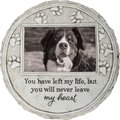 Carson Industries "My Heart" Picture Frame Garden Stone