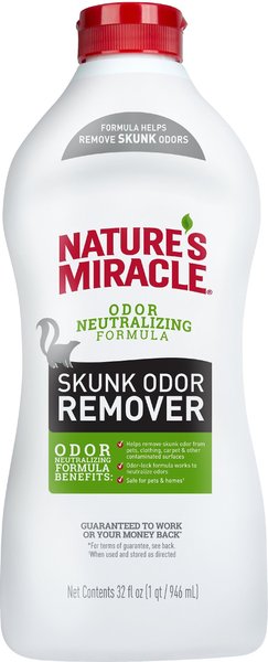 Nature's Miracle Skunk Odor Remover, 32-oz bottle slide 1 of 9