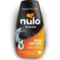 Nulo Hydrate Chicken Liver Flavored Water Enhancer Liquid Supplement for Cats, 1.62-oz bottle, case of 12