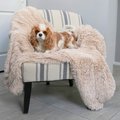 Alpha Paw PawProof Dog Throw Blanket, Beige, Medium