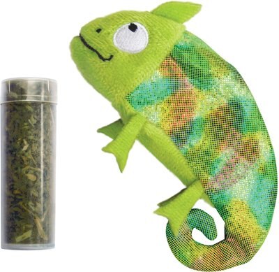 KONG Refillables Chameleon Cat Toy, Green, slide 1 of 1