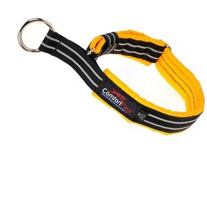 ComfortFlex Fully Padded Reflective Martingale Dog Collar, Saffron, Small