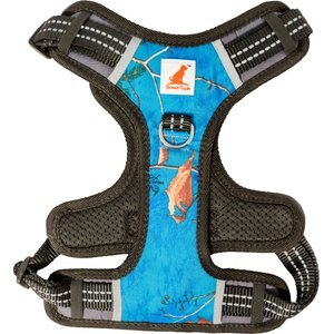 Doggy Tales Realtree 2X Sport Dog Harness, Surf Blue, Small