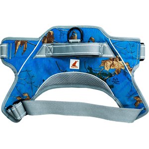 Doggy Tales Patented Realtree Hart Dog Harness, Surf Blue, 60