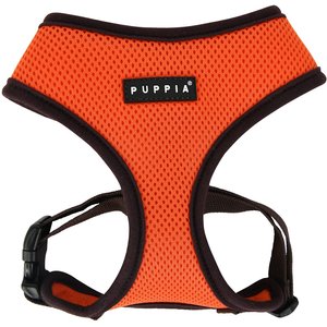 Puppia Soft II Dog Harness, Orange, Small: 13 to 18-in chest