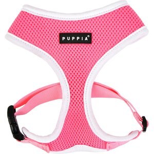 Puppia Soft II Dog Harness, Pink, Small: 13 to 18-in chest