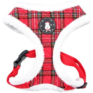 Puppia Blitzen A Dog Harness, Checkered Red, Small: 12.6 to 17.3-in chest