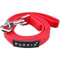 Puppia Legacy Lead Dog Leash, Red, Medium: 4.5-ft long, 0.6-in wide
