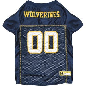 Pets First NCAA Dog & Cat Jersey, Michigan Wolverines, 3X-Large