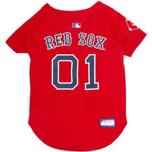 Pets First MLB Dog & Cat Jersey, Boston Red Sox, 3X-Large