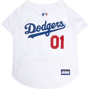 Pets First MLB Dog & Cat Jersey, Los Angeles Dodgers, 3X-Large