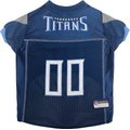 Pets First NFL Dog & Cat Mesh Jersey, Tennessee Titans, Large