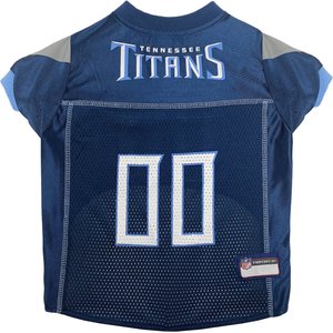 Pets First NFL Dog & Cat Jersey, Tennessee Titans, X-Small