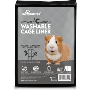 Paw Inspired Washable Fleece Guinea Pig Cage Liners, Midwest, 1 ct., 1 count