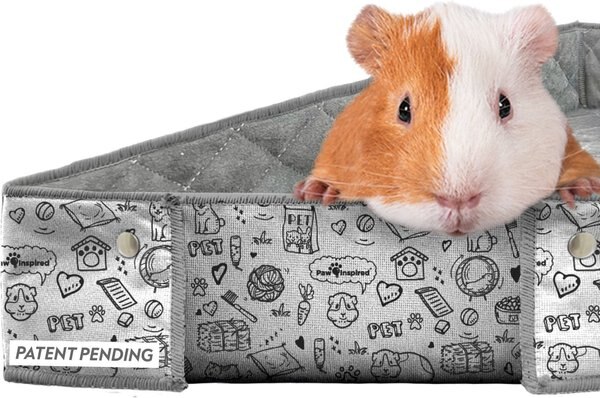 Paw Inspired Critter Box Washable Fleece Guinea Pig Cage Liner, C&C 2x3, 1 count slide 1 of 8