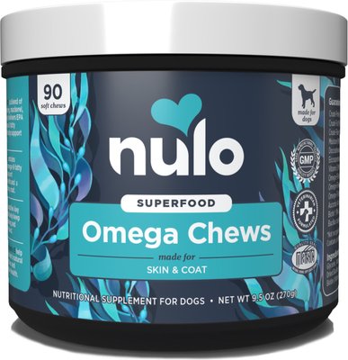 Nulo Omega Coconut Flavored Soft Chews Skin & Coat Supplement for Dogs, 90 count, slide 1 of 1