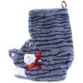 Pronk! Pets Gray Striped Tabby Decorative Cat Christmas Stocking