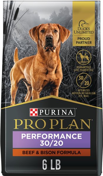 Purina Pro Plan Sport Performance 30/20 Beef & Bison Formula Dry Dog Food, 6-lb bag slide 1 of 9