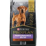 Purina Pro Plan Sport Performance 30/20 Beef & Bison Formula Dry Dog Food, 33-lb bag