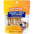 Beefeaters Beefhide Twist Chicken Jerky Dog Treat, 26-oz bag