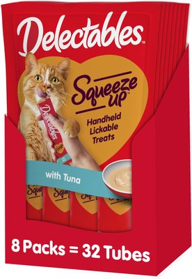 Hartz Delectables Squeeze Ups Tuna Lickable Cat Treat, slide 1 of 1