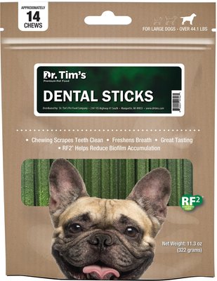 Dr. Tim's CLENZ-A-DENT Dental Dog Sticks, 14 count, slide 1 of 1