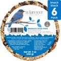 Harvest Seed & Supply Mealworm Snack Stack Wild Bird Food, 9-oz cake, pack of 6