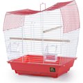 Prevue Pet Products Southbeach Wave Top Bird Cage, Coral/White