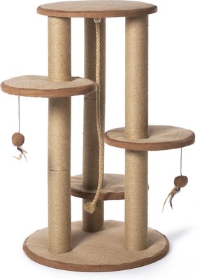 Prevue Pet Products Kitty Power Paws Multi-Tier 37-in Cat Scratching Post, slide 1 of 1
